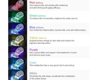 Listing 3 of 4 for LED Color Light Mask Beauty Instrument Whitening and Skin Rejuvenation