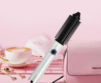 Listing 2 of 4 for Charging Portable Curly Hair Comb Ceramic Inner Buckle Hair Straightener