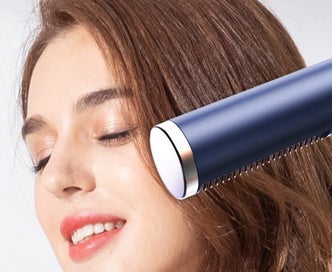 Listing 2 of 3 for 2 In 1 Negative Ion Curling and Straightening Dual - purpose Hair Straightener