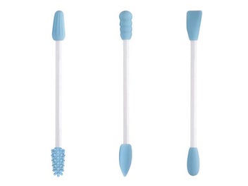 Listing 5 of 9 for 9Pcs Reusable Silicone Swab Set