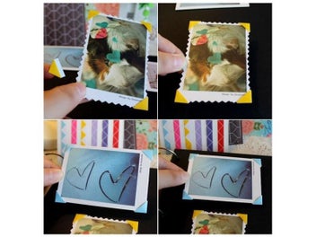 Listing 8 of 12 for 250pcs/box Self Adhesive Corner Scrapbook Environmental Protection PVC Photo