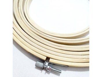 Listing 7 of 10 for 7 Size 10-26CM Bamboo Frame Embroidery Hoop Ring DIY Hand Sewing Tool