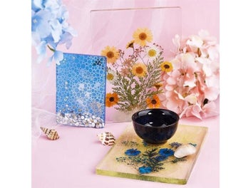 Listing 5 of 10 for Transparent Fluid Round Coaster Resin Epoxy Silicone Agate Mould Tool