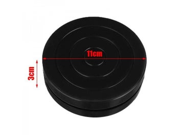 Listing 9 of 15 for Clay Turntable 360 Plastic Rotation Wheel For Sculpture Tools