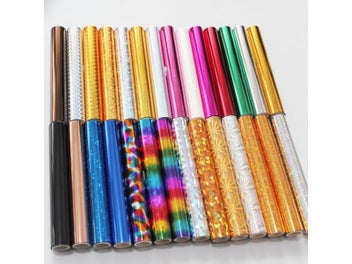 Listing 4 of 10 for 3MX15CM Heat Foil Rolls Hot Stamping Foil Paper Holographic Heat Transfer DIY