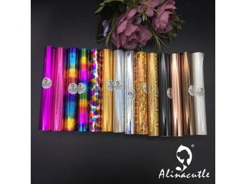 Listing 6 of 10 for 3MX15CM Heat Foil Rolls Hot Stamping Foil Paper Holographic Heat Transfer DIY
