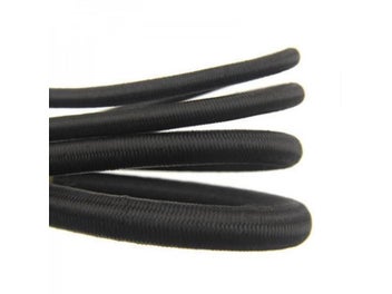 Listing 6 of 9 for 5 Meters Lot 3/4/5/6/8/10mm Black Round Elastic Band Cord For Sewing DIY