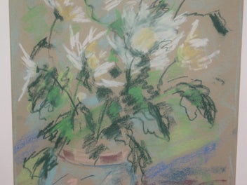 Listing 7 of 13 for Signed - Flowers in the Vase - Large Original Painting