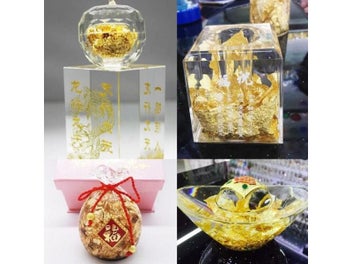 Listing 4 of 10 for Boxed Imitation Gold/Sliver/Copper Foil Art Craft Paper Leaf Leaves Sheets Bulk