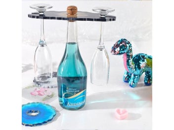 Listing 5 of 10 for DIY Irregular Wine Rack Resin Mold Crystal Epoxy Resin Mold Silicone Red Wine