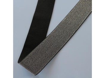 Listing 5 of 10 for Gold Silver Glitter Elastic Bands 10/15/20/25/40mm Rope Rubber Band Line Ribbon