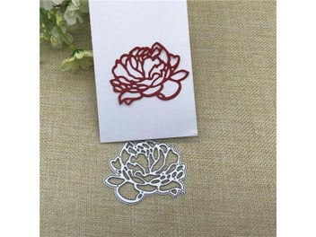 Listing 3 of 7 for Love Flower Metal Cutting Dies Stencils For DIY Scrapbooking Decorative