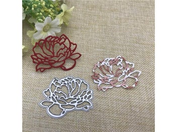 Listing 4 of 7 for Love Flower Metal Cutting Dies Stencils For DIY Scrapbooking Decorative