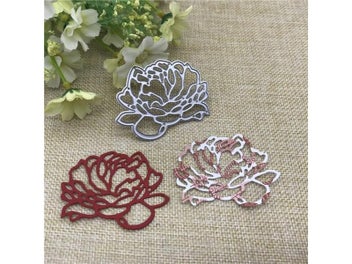 Listing 5 of 7 for Love Flower Metal Cutting Dies Stencils For DIY Scrapbooking Decorative