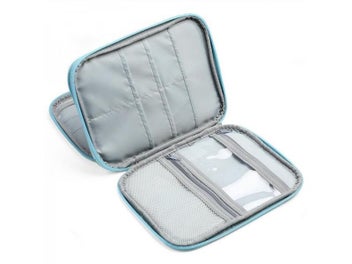 Listing 8 of 10 for Empty Knitting Needles Case Travel Storage Organizer Storage Bag For Circular
