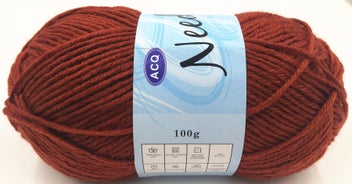 Listing 1 of 1 for Yarn Acrylic - Deep Red 100g (Set of 12)