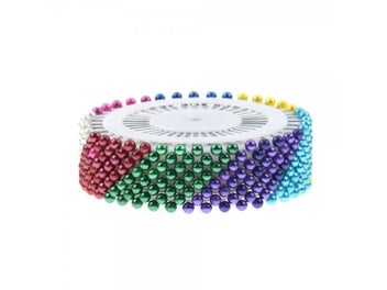 Listing 4 of 9 for 40pcs/Set Colorfu Pearl Light Locating Pins Patchwork Sewing Pins Positioning