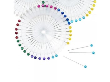 Listing 6 of 9 for 40pcs/Set Colorfu Pearl Light Locating Pins Patchwork Sewing Pins Positioning