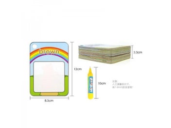 Listing 4 of 10 for 3 Types Reusable Water Drawing Learning Card 1 Magic Pen Recognize Painting