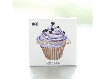 Listing 6 of 9 for 45Pcs/box Vintage Romantic Love Dessert Cake Papers Stickers For Diary