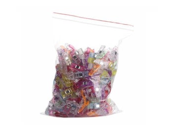 Listing 5 of 9 for 50pcs/lot Tape Bias Maker DIY Job Foot Case Supplies Plastic Clip Hemming