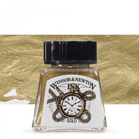 Listing 1 of 1 for Winsor & Newton Drawing Inks 14ml - Gold (944) 14ml (283)