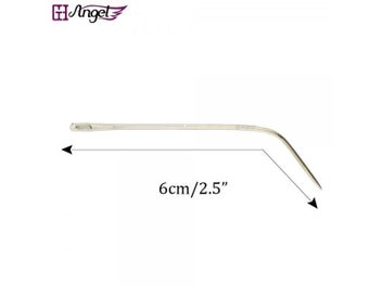 Listing 4 of 7 for 6cm 12pcs CJI Mix TYPE Curved Needles For Hair Weaving/Sewing