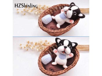 Listing 3 of 7 for Niewykonczony Zestaw Filcowy Do Rekodziela DIY Dla Igly Torba Materialowa