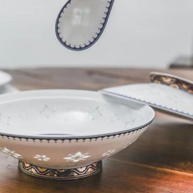 Listing 3 of 12 for Hand made beat Chinese Traditional dinner set - Linglong/Rice Porcelain