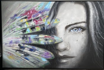 Listing 5 of 6 for Oil Painting Hand Painted