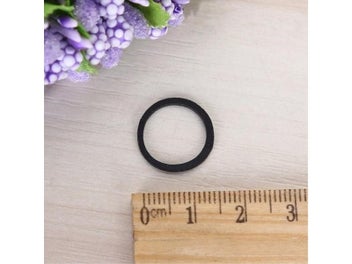 Listing 5 of 9 for 0.6x0.9mm Black Small Rubber Band Hair Band School Office Home Supplies Rubber