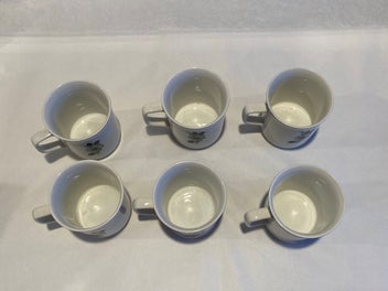 Listing 3 of 7 for SALE! 6 Johnson Brothers Wildmoor Ironstone Cups and Saucers