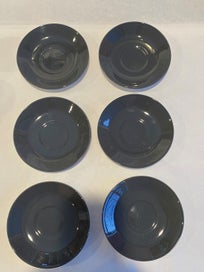 Listing 7 of 7 for SALE! 6 Johnson Brothers Wildmoor Ironstone Cups and Saucers