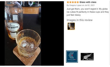 Listing 4 of 18 for Elegant Crystal Liquor Whiskey Decanter Glasses Set *Over Stocked*