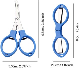 Listing 3 of 7 for Stainless Steel Folding Mini Portable Scissors/Shear for Home and Travel Use