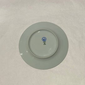 Listing 3 of 3 for SALE! Raynaud Limoges Jumieges Green/Blue Plate - Stunning
