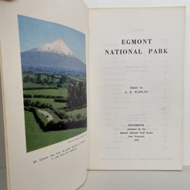 Listing 3 of 8 for EGMONT NATIONAL PARK Handbook edited by A.B. Scanlan 1964