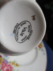 Listing 7 of 11 for Delightful Colclough/Vale Delphine bone china trios - just for you ?