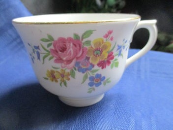 Listing 8 of 11 for Delightful Colclough/Vale Delphine bone china trios - just for you ?