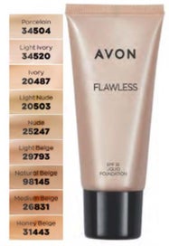 Listing 2 of 2 for Avon Flawless Foundation SPF15