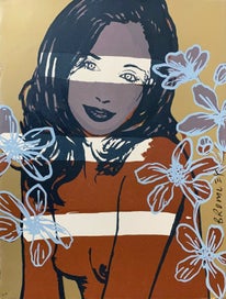 Listing 1 of 4 for DAVID BROMLEY Nude "Gillian" Signed Limited Edition Print, 76cm x 56cm