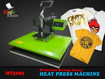 Listing 2 of 2 for MT5083 Premium Swing-Away 360° Rotary Heat Press-12 months Warranty -Check Video