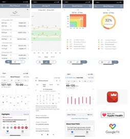 Listing 3 of 11 for Brand New Digital Bluetooth wireless Blood Pressure Monitor Machine Upper Arm