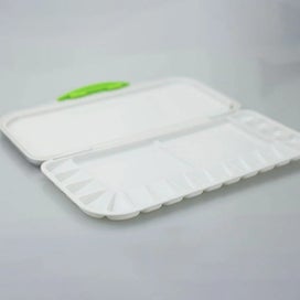 Listing 9 of 10 for 16 Colors Watercolor Moisturizing Palette Anti Overflow ABS Palette Drawing Dura