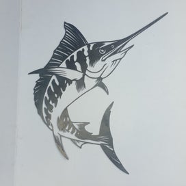 Listing 1 of 1 for Marlin - Corten Steel Art