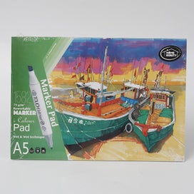 Listing 1 of 1 for Marker Pad - A5 75g 40 Sheets (Set of 12)