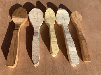 Listing 10 of 14 for Spoon Carving Kit - Sloyd, Hook and Detail Knife. Kauri + Kahikatea spoon blanks