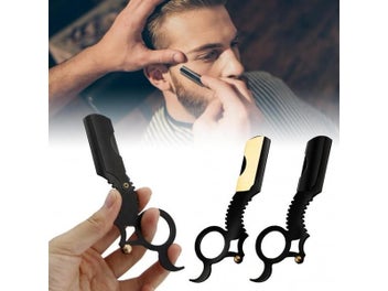 Listing 3 of 10 for Straight Edge Barber Razor For Haircut Beard/ Eyebrow Shaving Manual Depilation