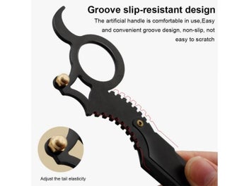 Listing 5 of 10 for Straight Edge Barber Razor For Haircut Beard/ Eyebrow Shaving Manual Depilation