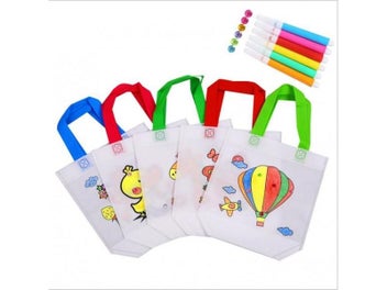 Listing 5 of 16 for DIY Environmental Protection Graffiti Bag Handmade Painting Non-Woven Bag For